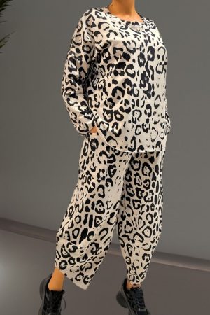 ΣΕΤ<br/><br/><small class="sense_sku">Κωδικός προϊόντος: 4882-animal print μπεζ</small>