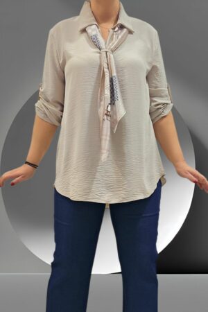 ΠΟΥΚΑΜΙΣΑ<br/><br/><small class="sense_sku">Κωδικός προϊόντος: 5826-μπεζ</small>