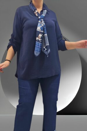 ΠΟΥΚΑΜΙΣΑ<br/><br/><small class="sense_sku">Κωδικός προϊόντος: 5826-μπλε</small>